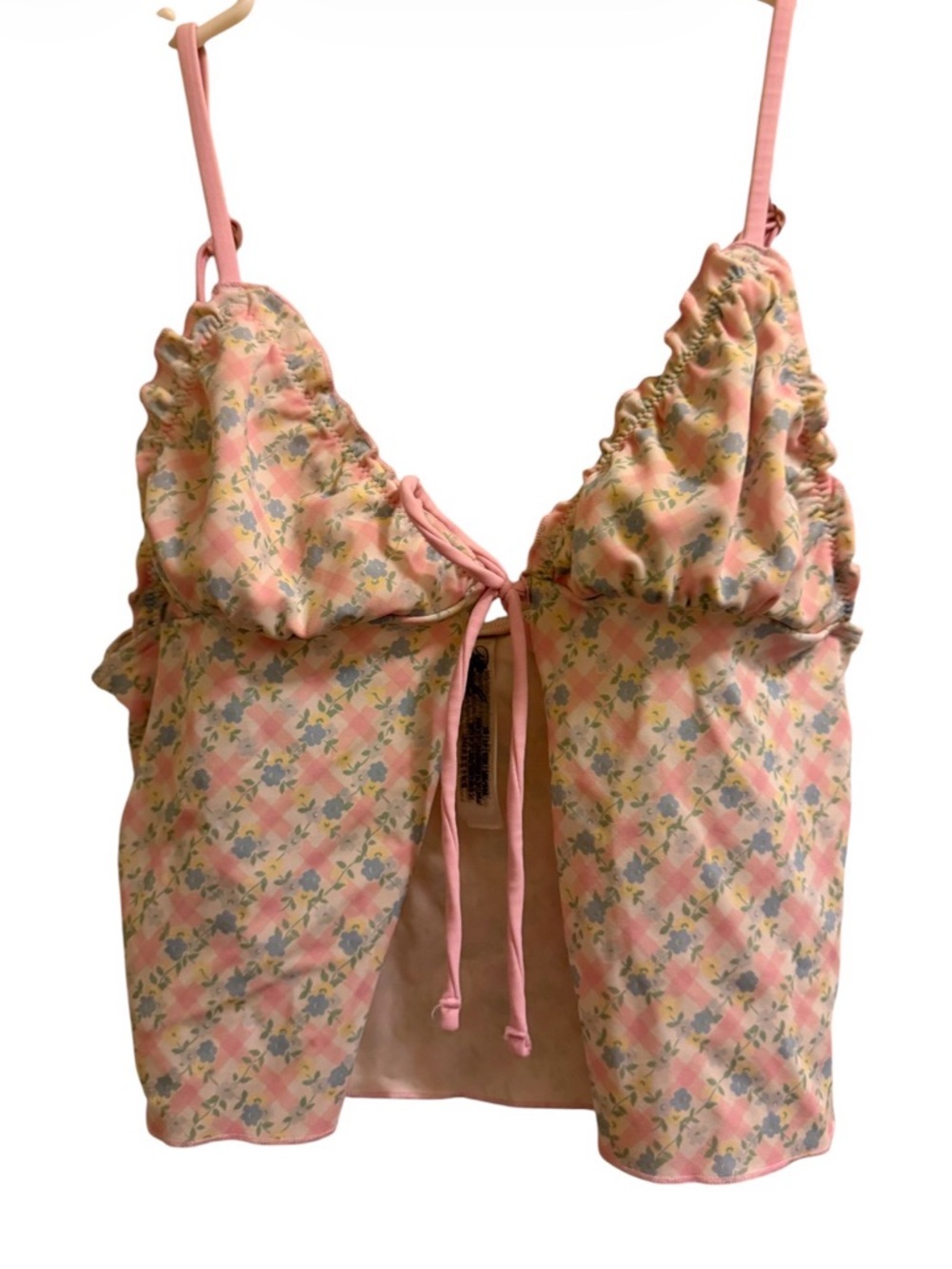 PINK BY FRANKIES BIKINIS HALLE FLYAWAY BIKINI TOP